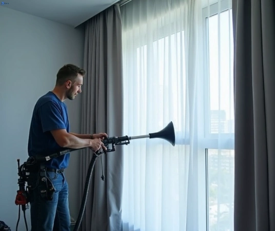 Professional curtain stain removal process equipment Matty Curtain Cleaning glenferrie-vic