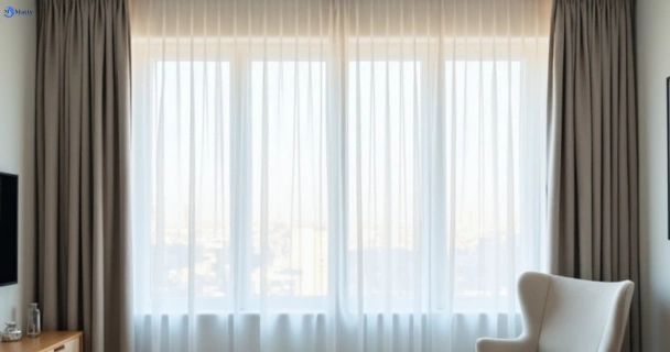 Restored vibrant drapes in glenferrie-vic QLD after Matty Curtain Cleaning